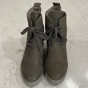 Eileen Fisher Gray Ankle Boots